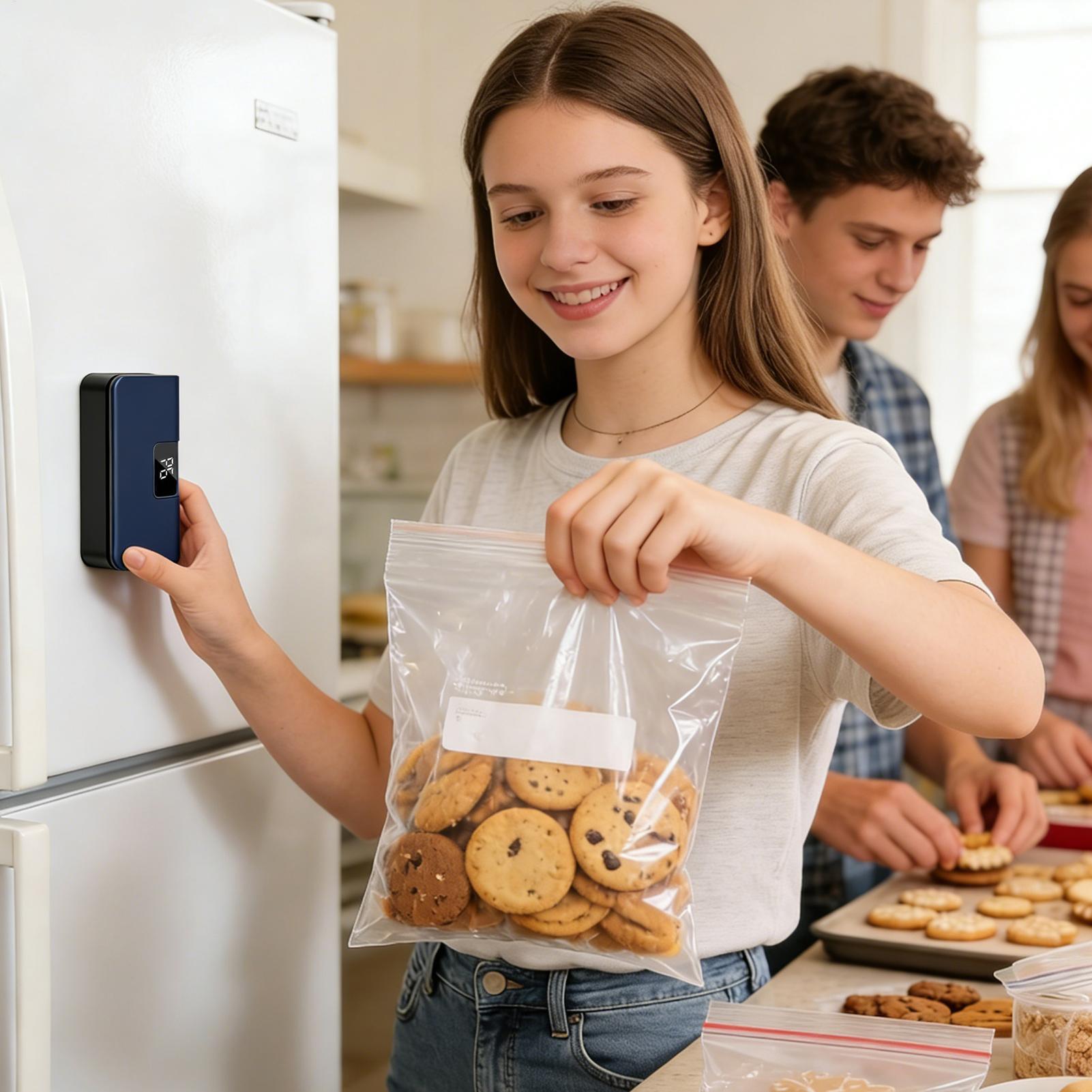 Food Prep Snacks - Mini Zakjes Sluitapparaat LED Display Draagbaar