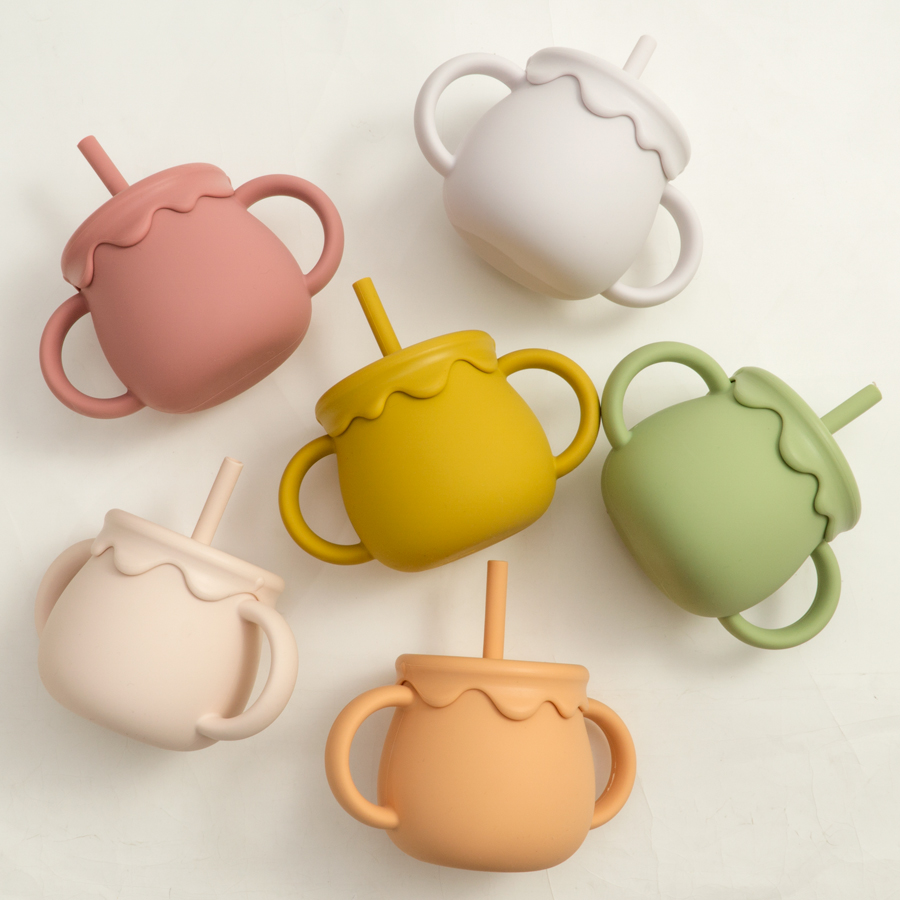 Food Snacks For Toddlers - Babyvoedingsbekers Draagbaar drinkgerei Sippy Cup Stevige