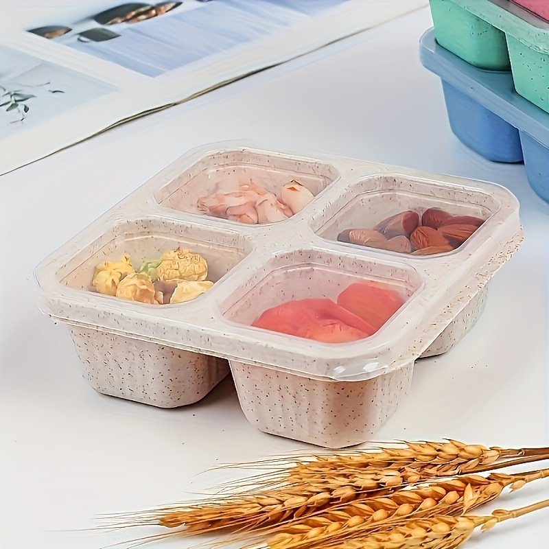 Food Prep Snacks - Set van 2 herbruikbare plastic snacklunchboxen