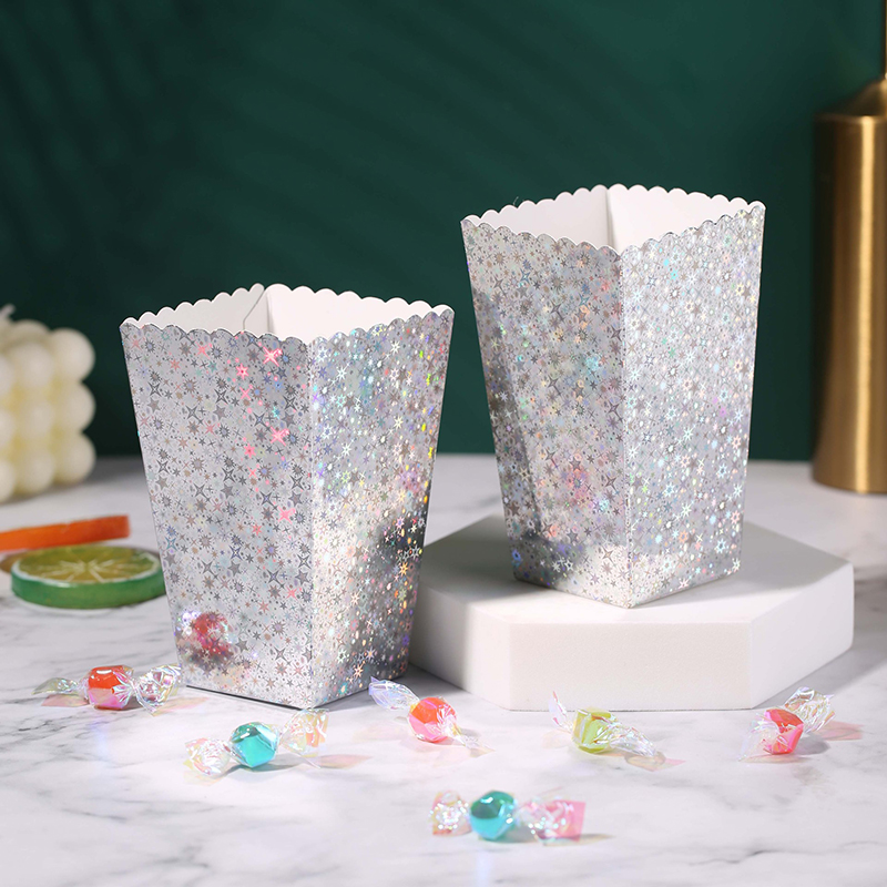 Food Snacks Wholesale - 25/50cs Cartoon Papier Snoep Cadeau Popcorn