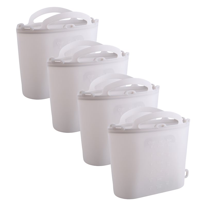 Food Prep Snacks - AB66-Fresh-Keeping Bag Food-Grade Zelfdichtende voedselbewaarzak Herbruikbaar