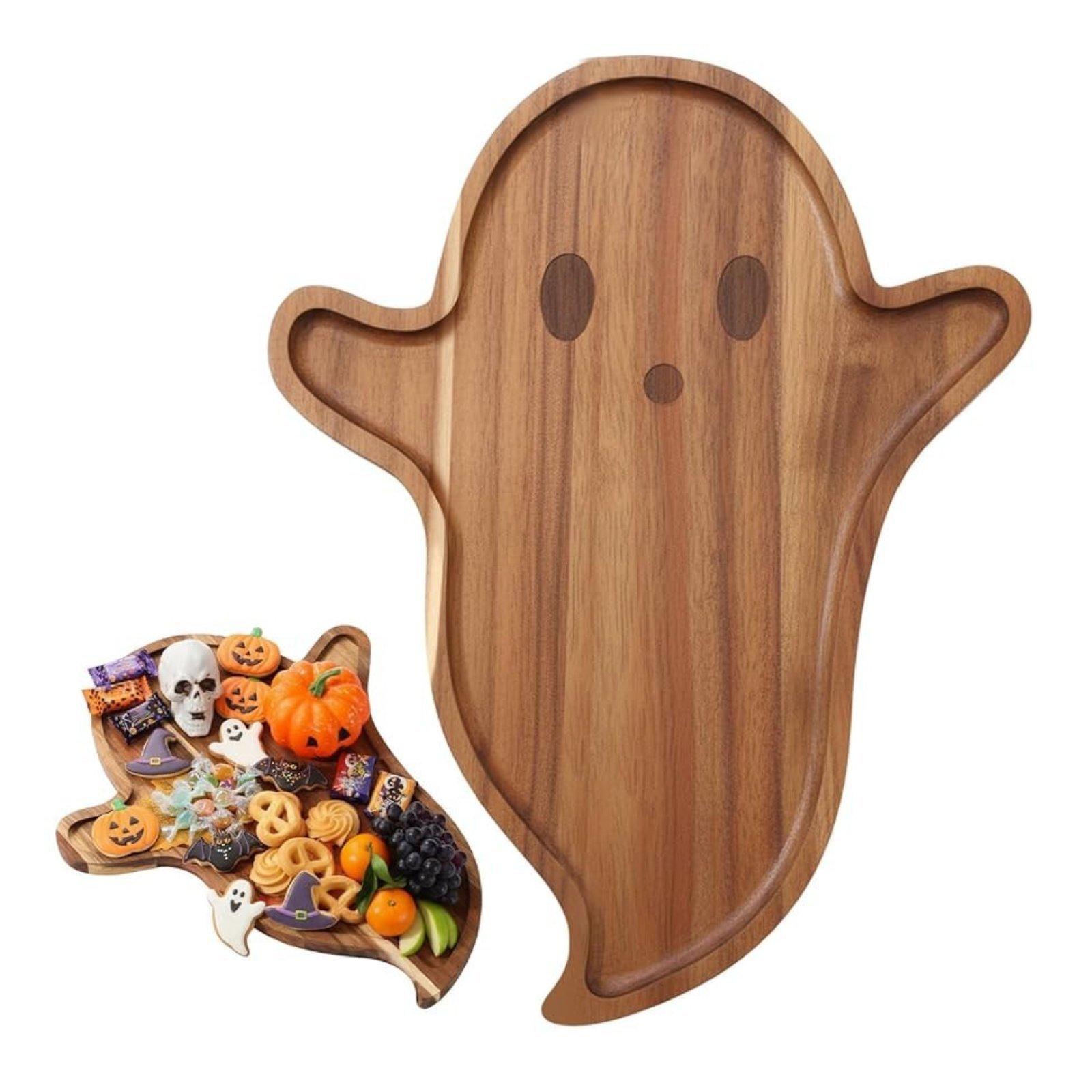 Food Prep Snacks - Serveerschaal Kaasplank Houten Decoratieve Halloween Decoratie