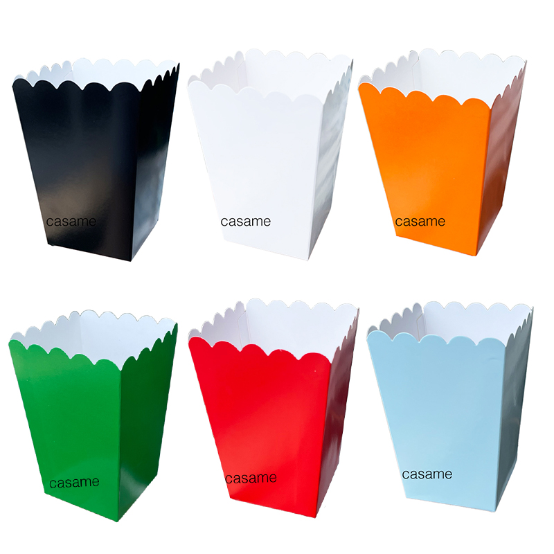 Food Snacks For Kids - 12 stuks papier snoep kartonnen popcorn