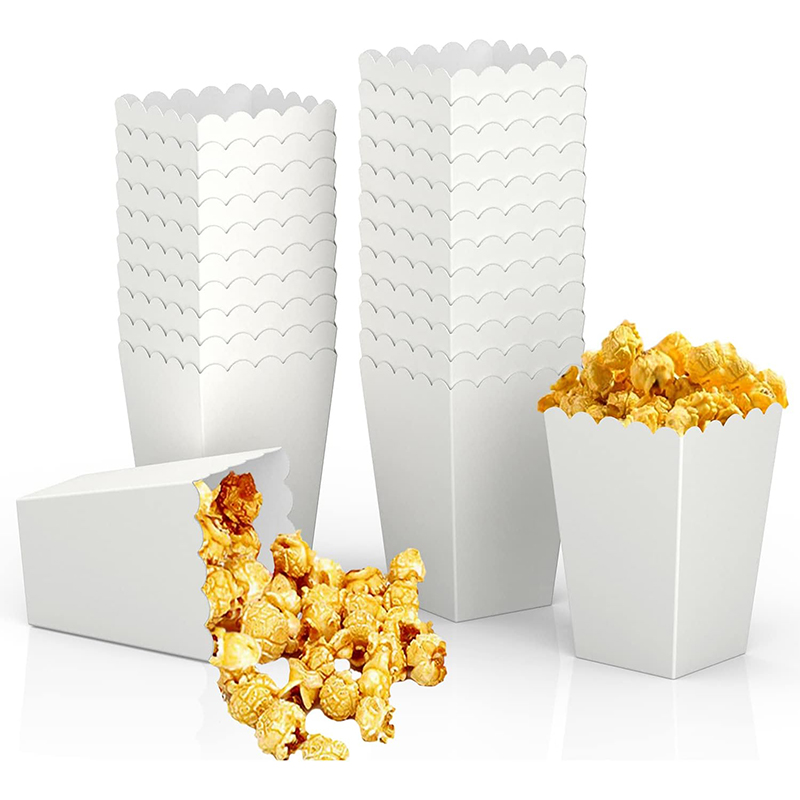 Food Snacks For Kids - 12 stuks papier snoep kartonnen popcorn