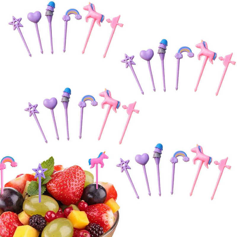 Food Snacks For Kids Party - Fruitvorken voor kinderen Kinderen Plastic Mini