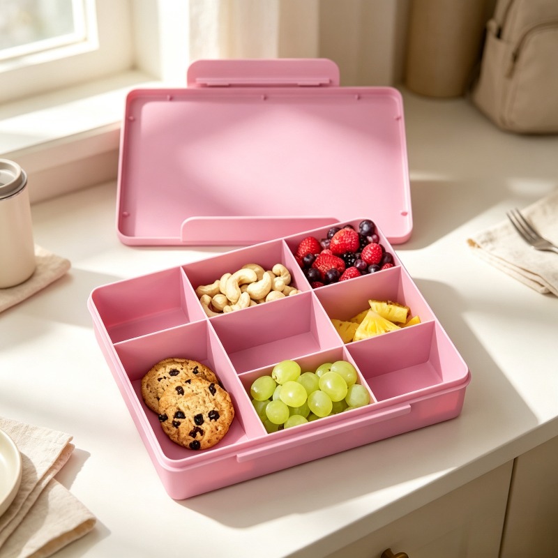 Food Snacks For Kids - Snackbox Bento Box, kinderlunchbox met compartimenten