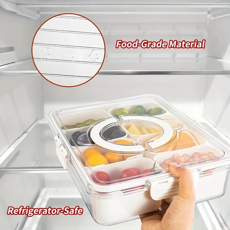 8-delige snackbox met deksel,  - Food Snacks Wholesale recensie en prijs