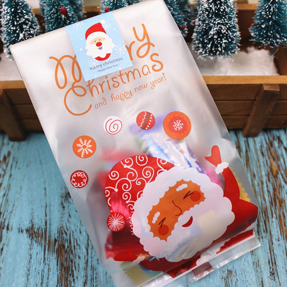 50 stuks plastic bakzakjes met - Xmas Food Snacks recensie en prijs