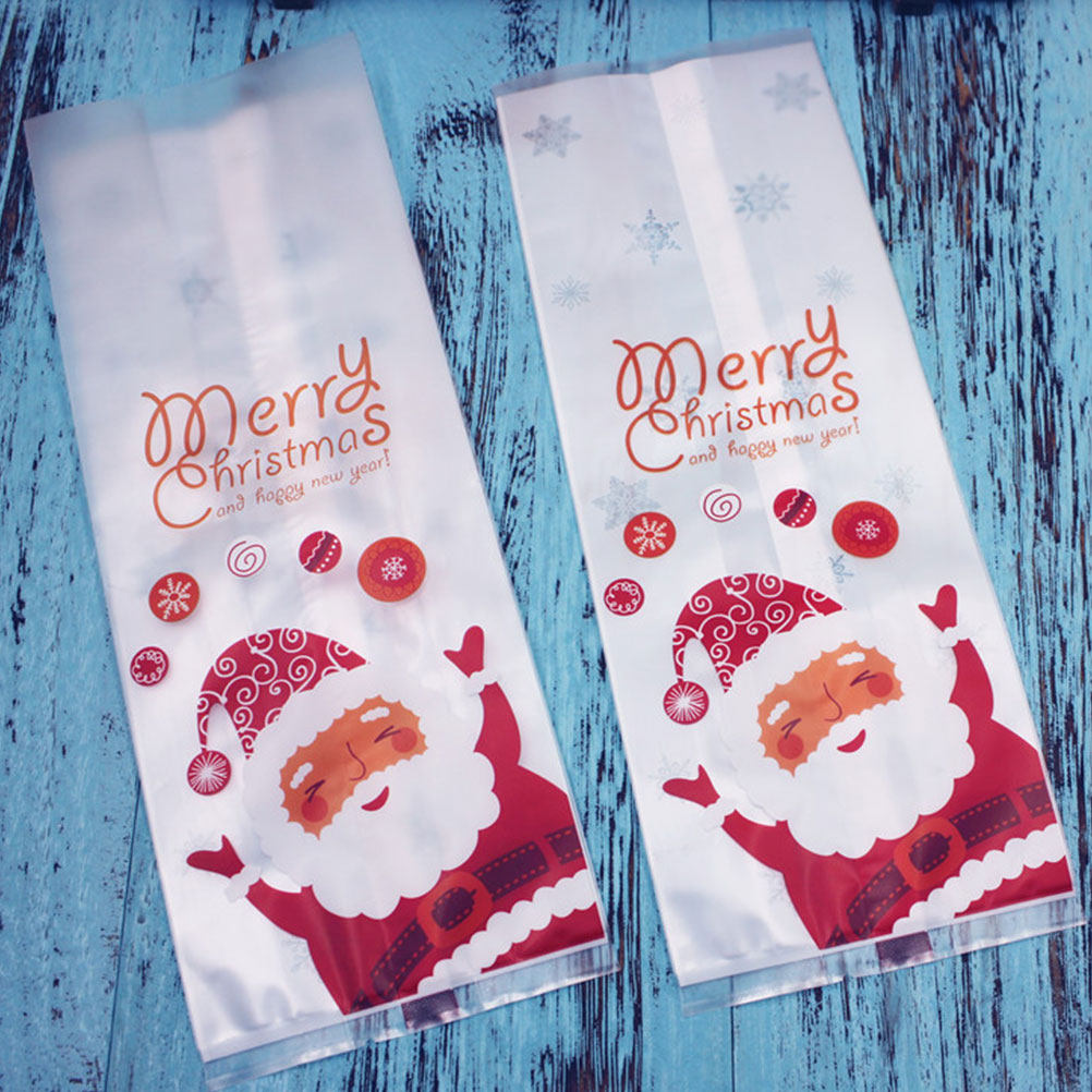 50 stuks plastic bakzakjes met - Xmas Food Snacks recensie en prijs