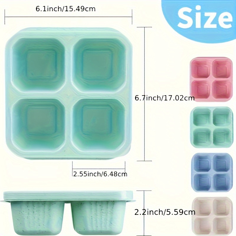 Set van 2 herbruikbare plastic - Food Prep Snacks recensie en prijs