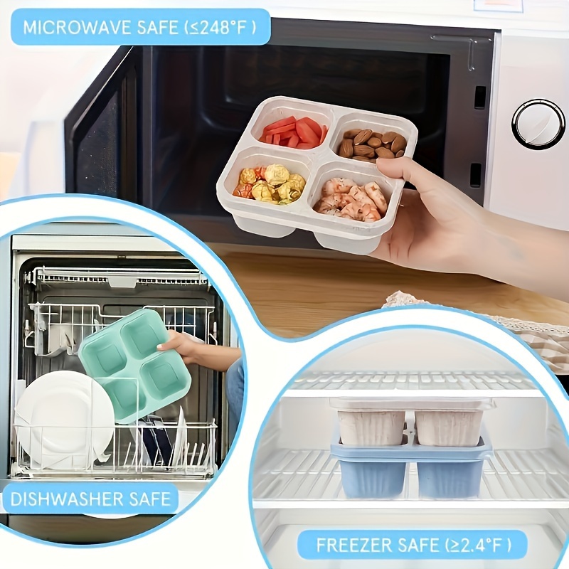 Set van 2 herbruikbare plastic - Food Prep Snacks recensie en prijs