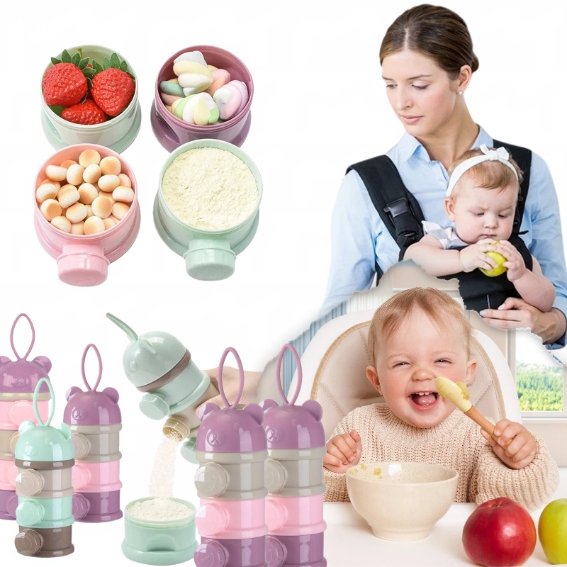 3/4 lagen gekleurde melkpoeder - Food Snacks For Toddlers recensie en prijs