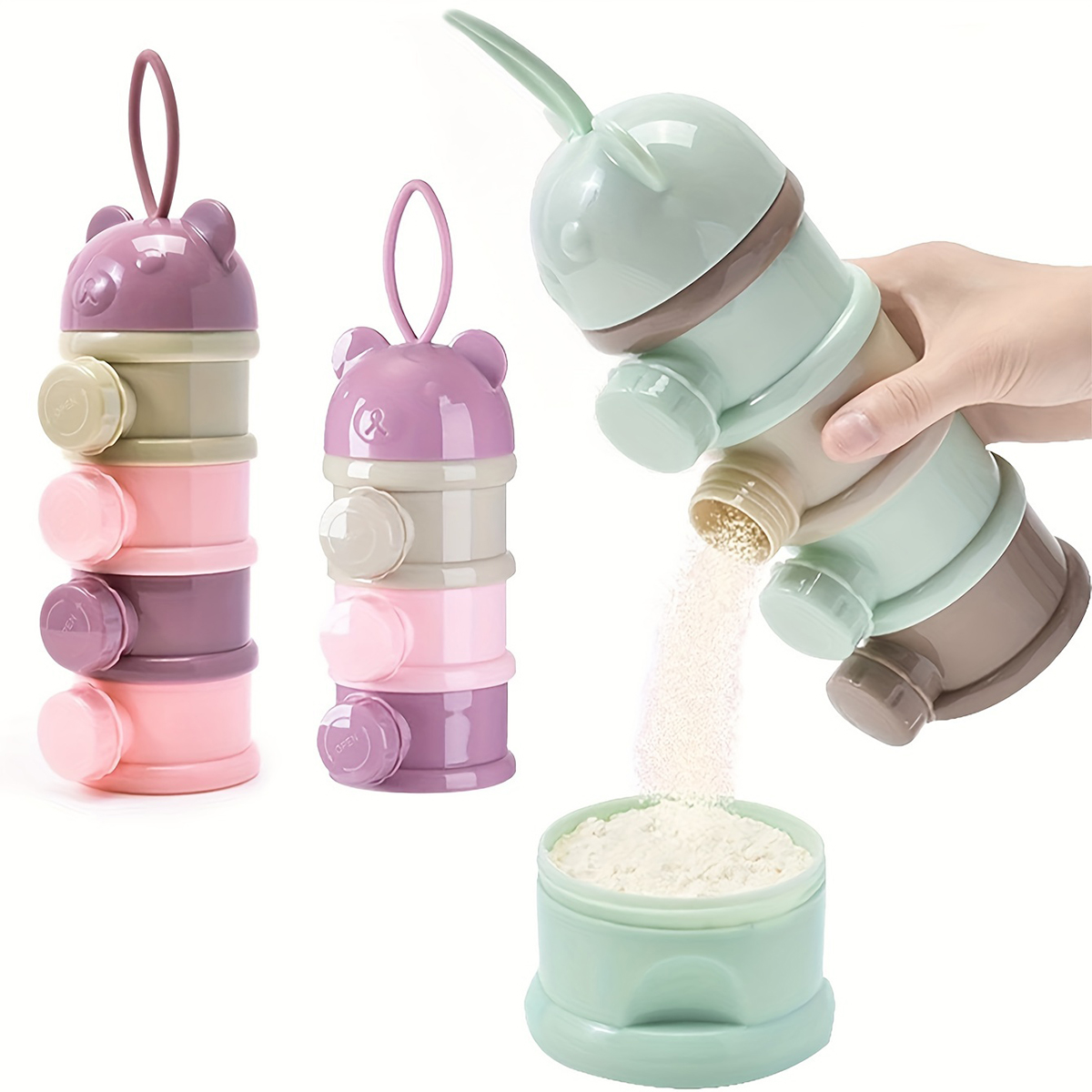 Babymelkpoedercontainer met gr - Food Snacks For 1 Year Old recensie en prijs