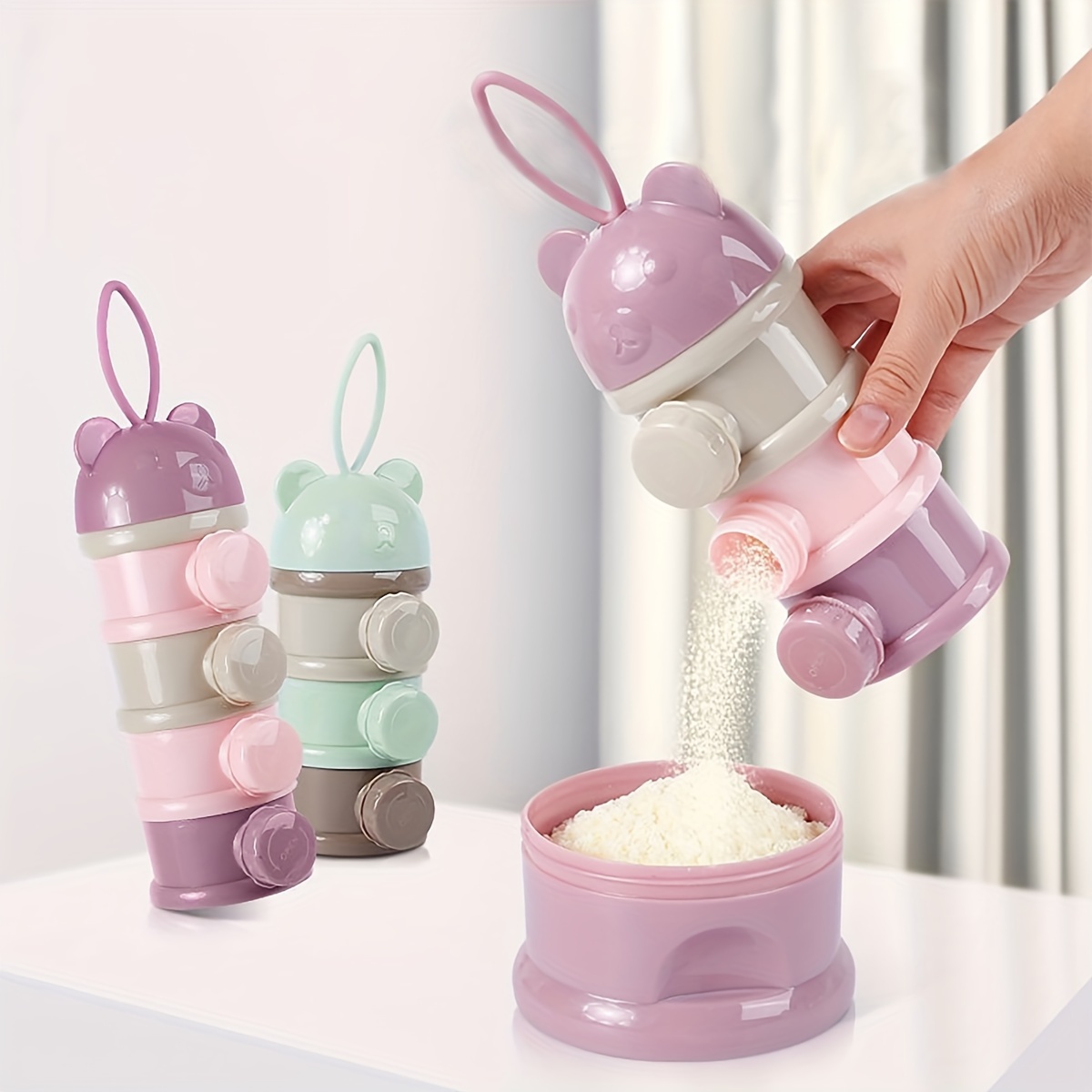 Babymelkpoedercontainer met gr - Food Snacks For 1 Year Old recensie en prijs