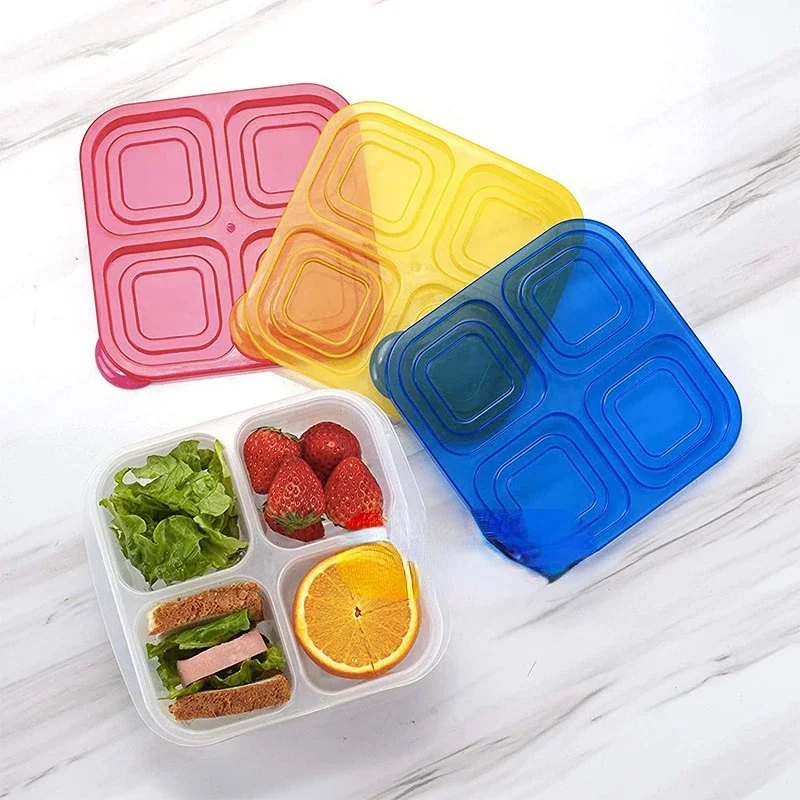 Plastic Bento Snack Box Herbru - Food Prep Snacks recensie en prijs