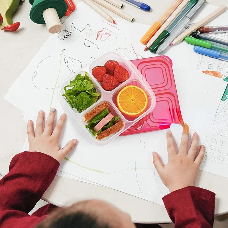 Plastic Bento Snack Box Herbru - Food Prep Snacks recensie en prijs
