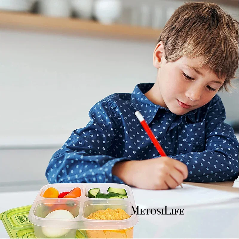 Plastic Bento Snack Box Herbru - Food Prep Snacks recensie en prijs