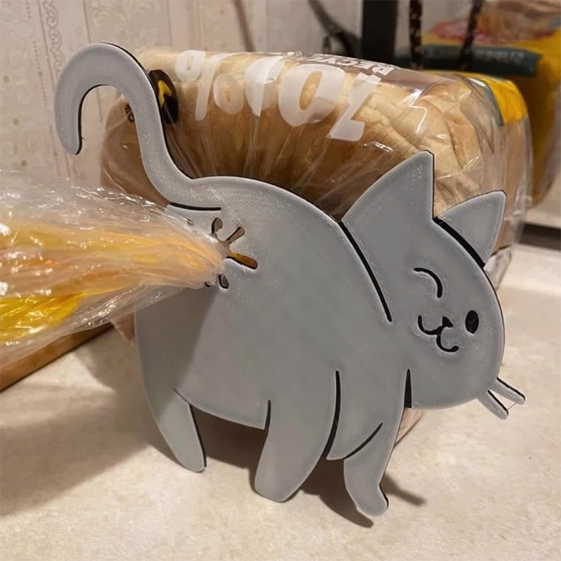 2-pack 3D Cat Butt Broodzakcli - Food With Snacks recensie en prijs