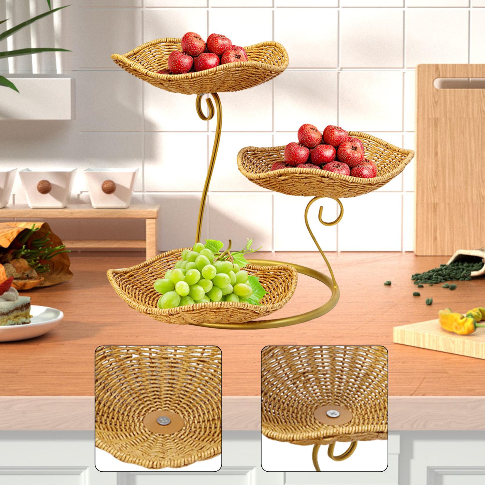 Mooie fruitmand 3-laags voor s - Nice Food Snacks recensie en prijs