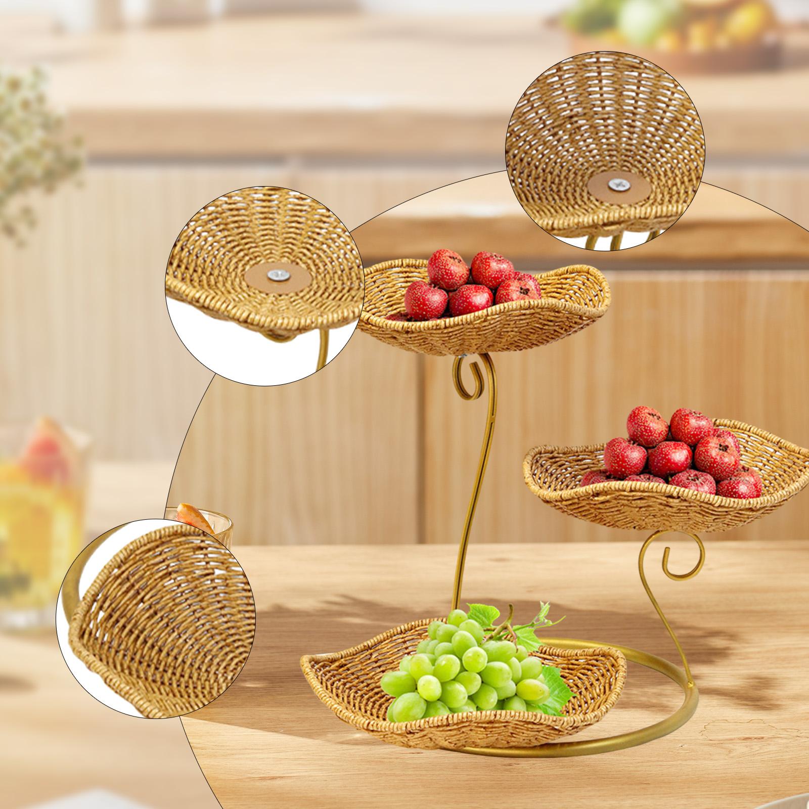 Mooie fruitmand 3-laags voor s - Nice Food Snacks recensie en prijs