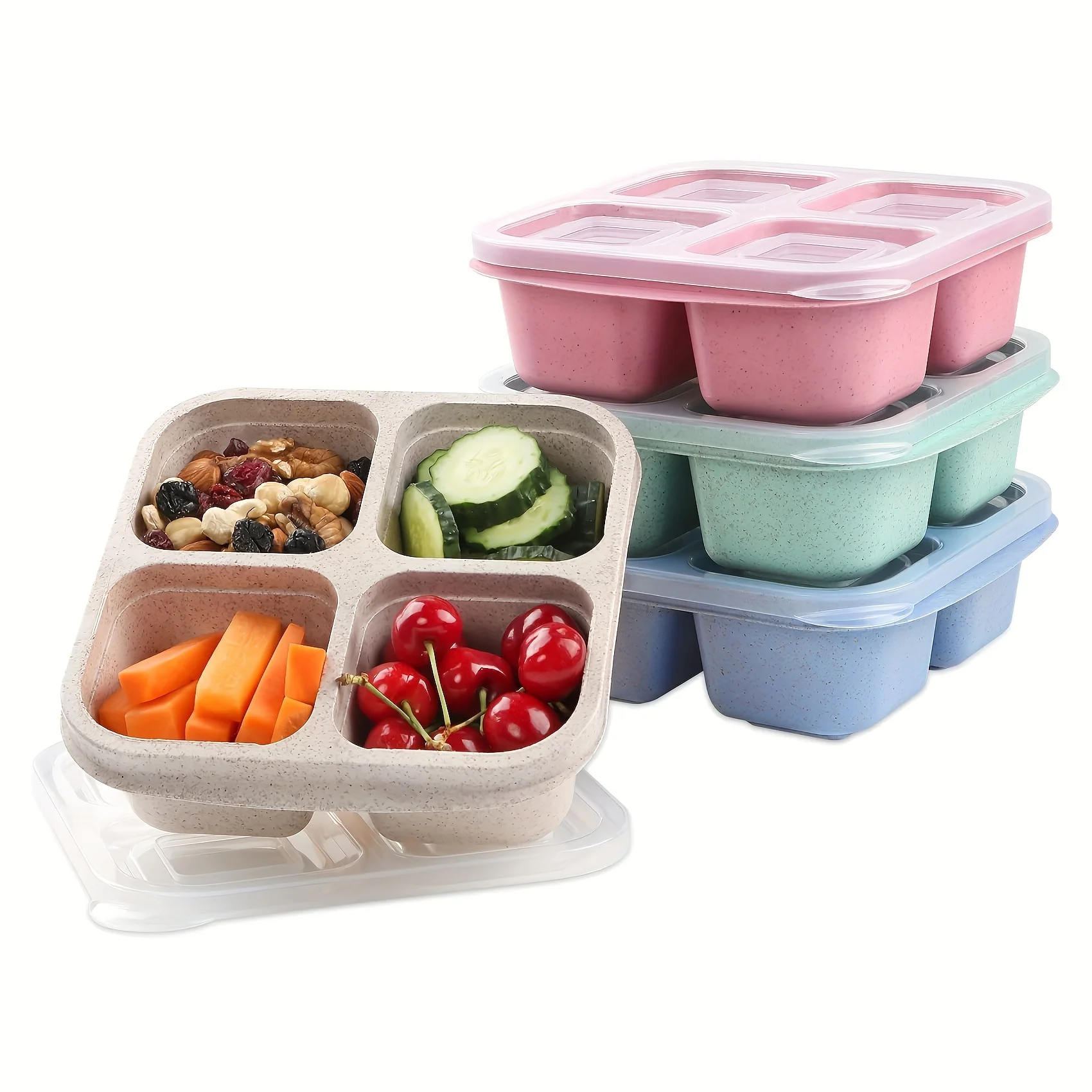 Snackdoos Met Vier Transparant - Food Snacks Wholesale recensie en prijs