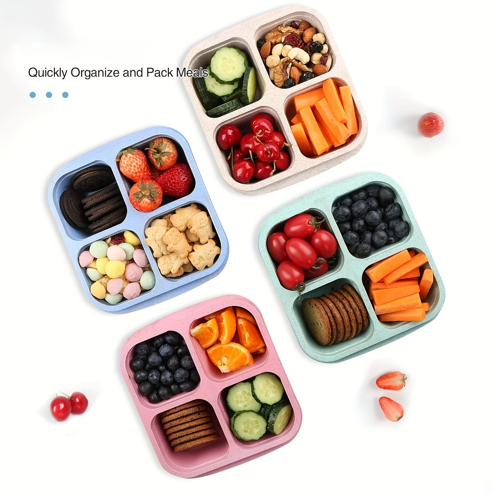 Snackdoos Met Vier Transparant - Food Snacks Wholesale recensie en prijs