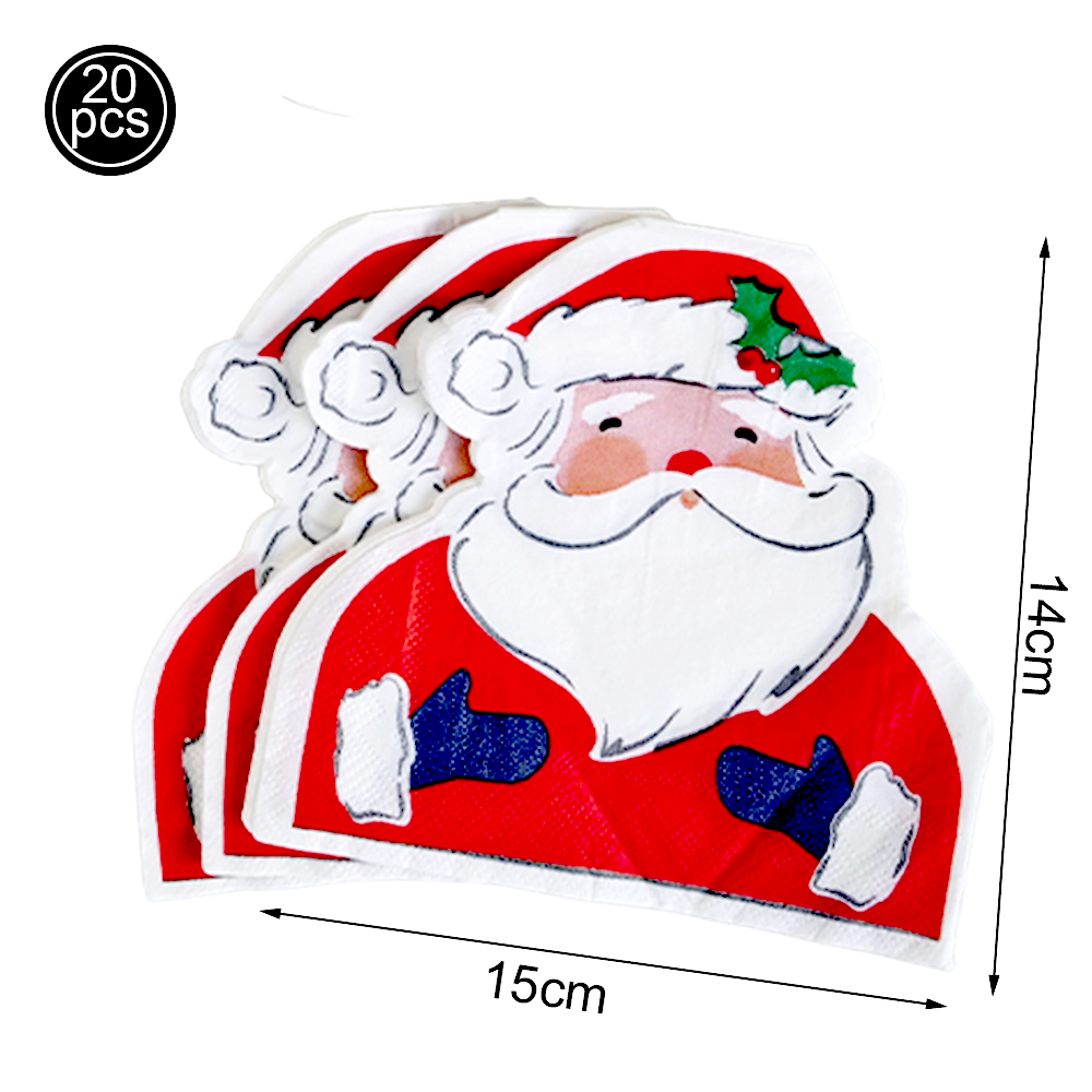 Kerstman Thema Wegwerp Servies - Xmas Food Snacks recensie en prijs