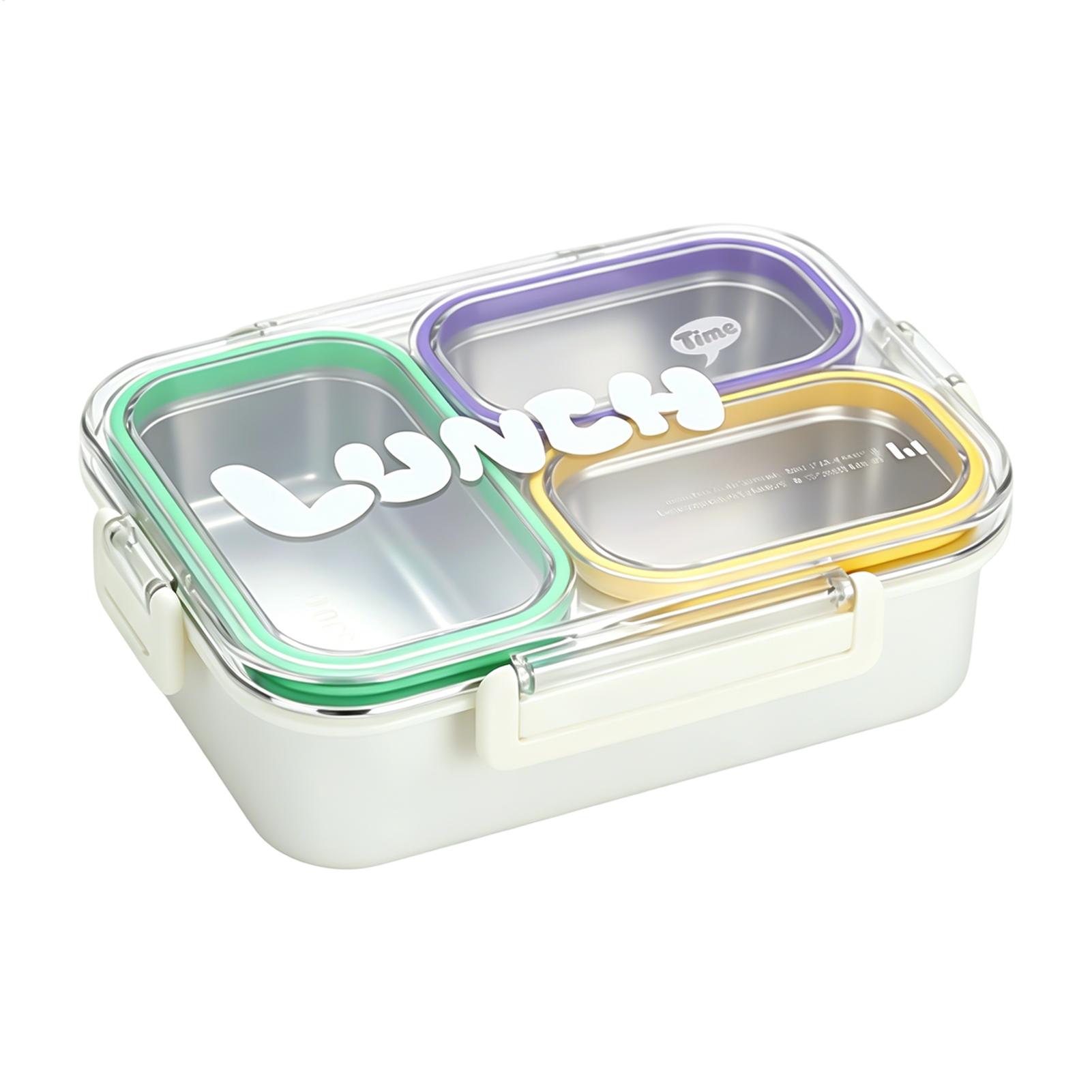 Roestvrijstalen lunchbox, verd - Food Snacks For Kids recensie en prijs