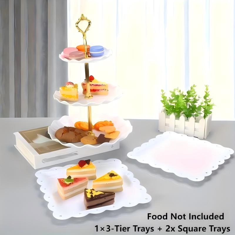 1/3/4/5PCS decoratieve dienbla - Food Snacks For 1 Year Old recensie en prijs