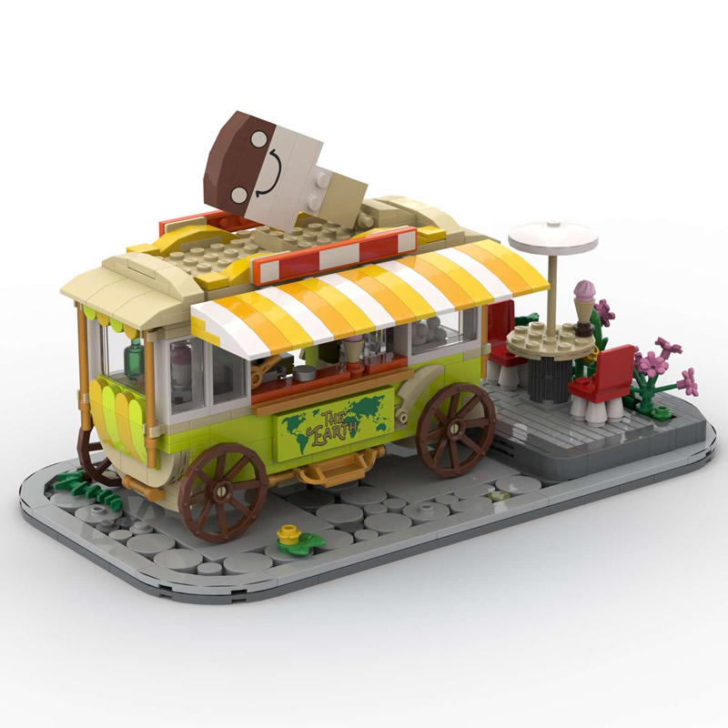 Retro Dessert Food Cart Modula - Xmas Food Snacks recensie en prijs