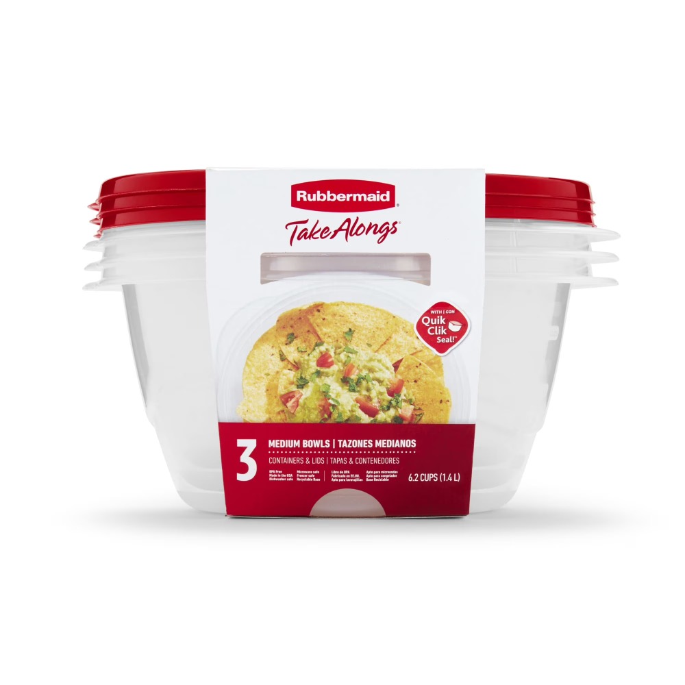 Grote ronde voedselbewaarconta - Food Prep Snacks recensie en prijs