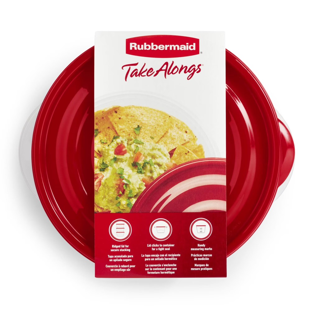 Grote ronde voedselbewaarconta - Food Prep Snacks recensie en prijs