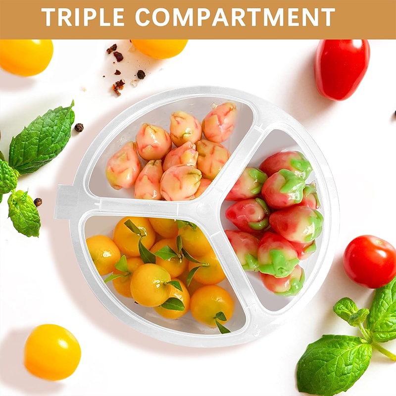 5-20 Stuks 3-Compartment Snack - Food Prep Snacks recensie en prijs