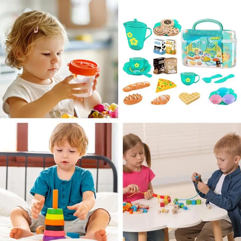 Speelgoed Theeservies Voor Kle - Food Snacks For Kids Party recensie en prijs