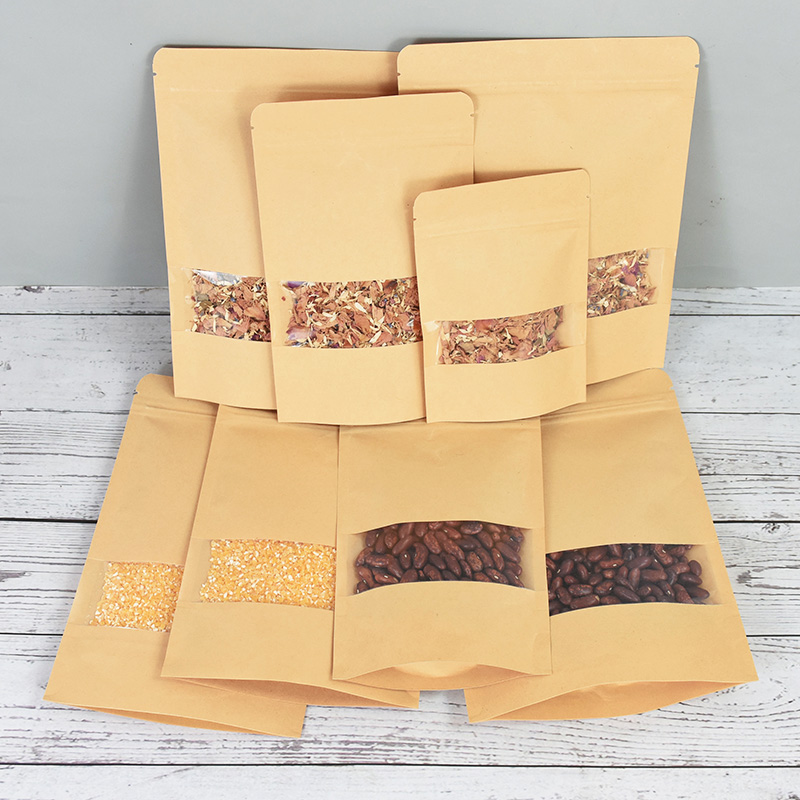 20/50 Stuks Kraftpapier Zip Lo - Food Snacks Wholesale recensie en prijs