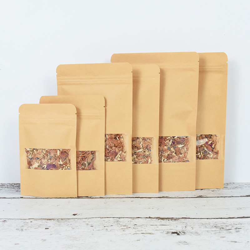 20/50 Stuks Kraftpapier Zip Lo - Food Snacks Wholesale recensie en prijs