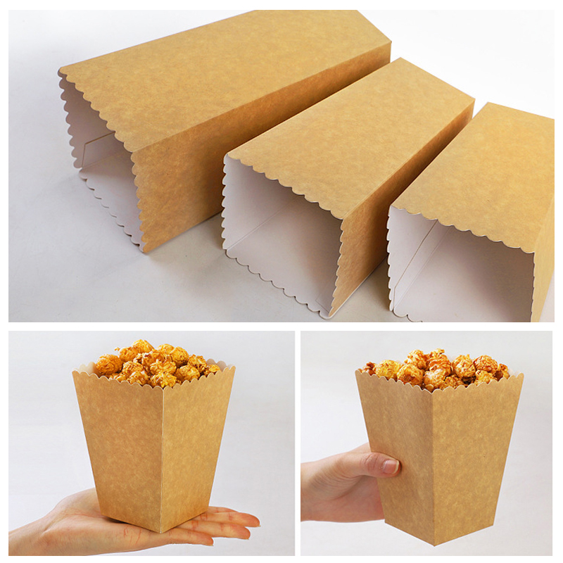 24 stks/partij Kraftpapier Pop - Food Snacks For Kids Party recensie en prijs