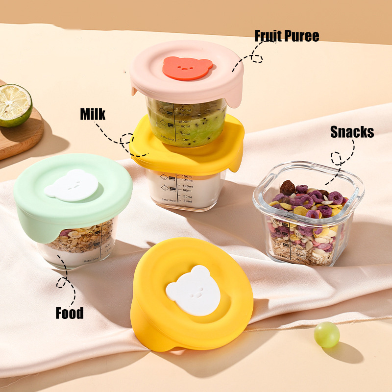 180ml Glazen Babyvoeding Opsla - Food Snacks For Toddlers recensie en prijs