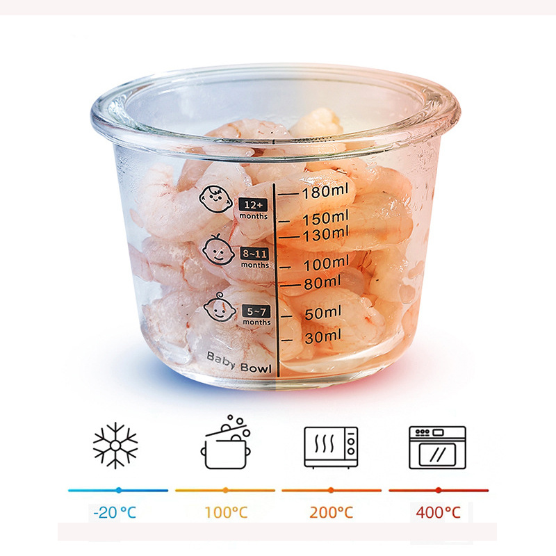 180ml Glazen Babyvoeding Opsla - Food Snacks For Toddlers recensie en prijs