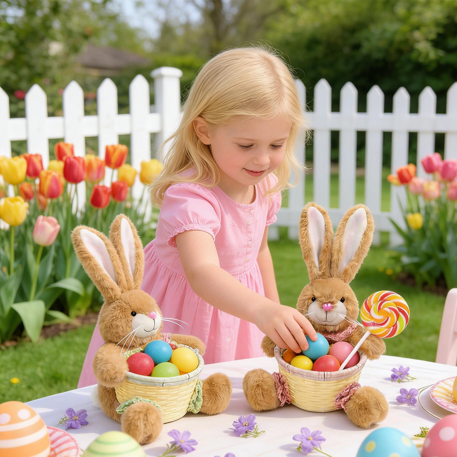 Paasmandje Schattige konijnenv - Food Snacks For Kids Party recensie en prijs
