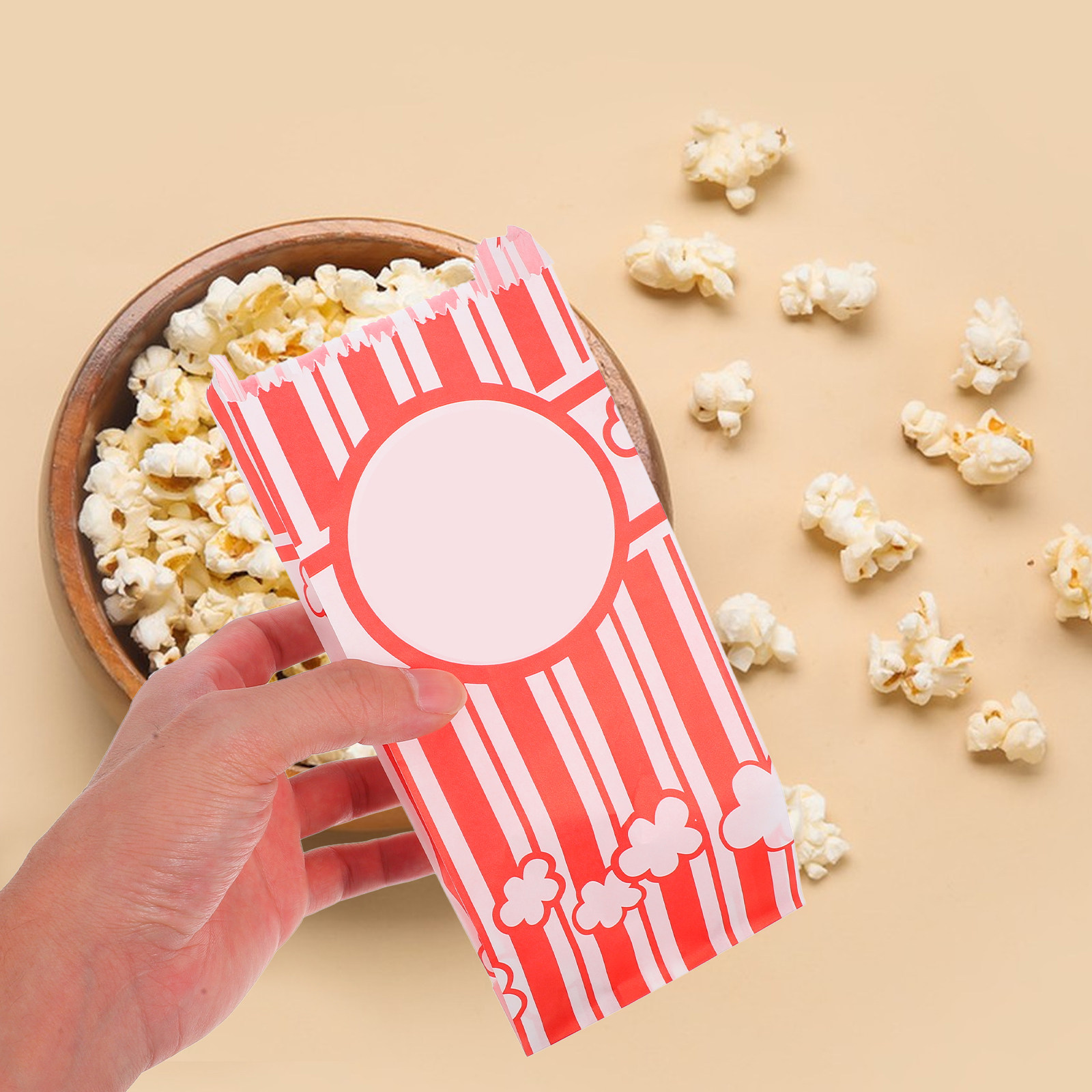30 stuks vetvrije popcornzakje - Food With Snacks recensie en prijs