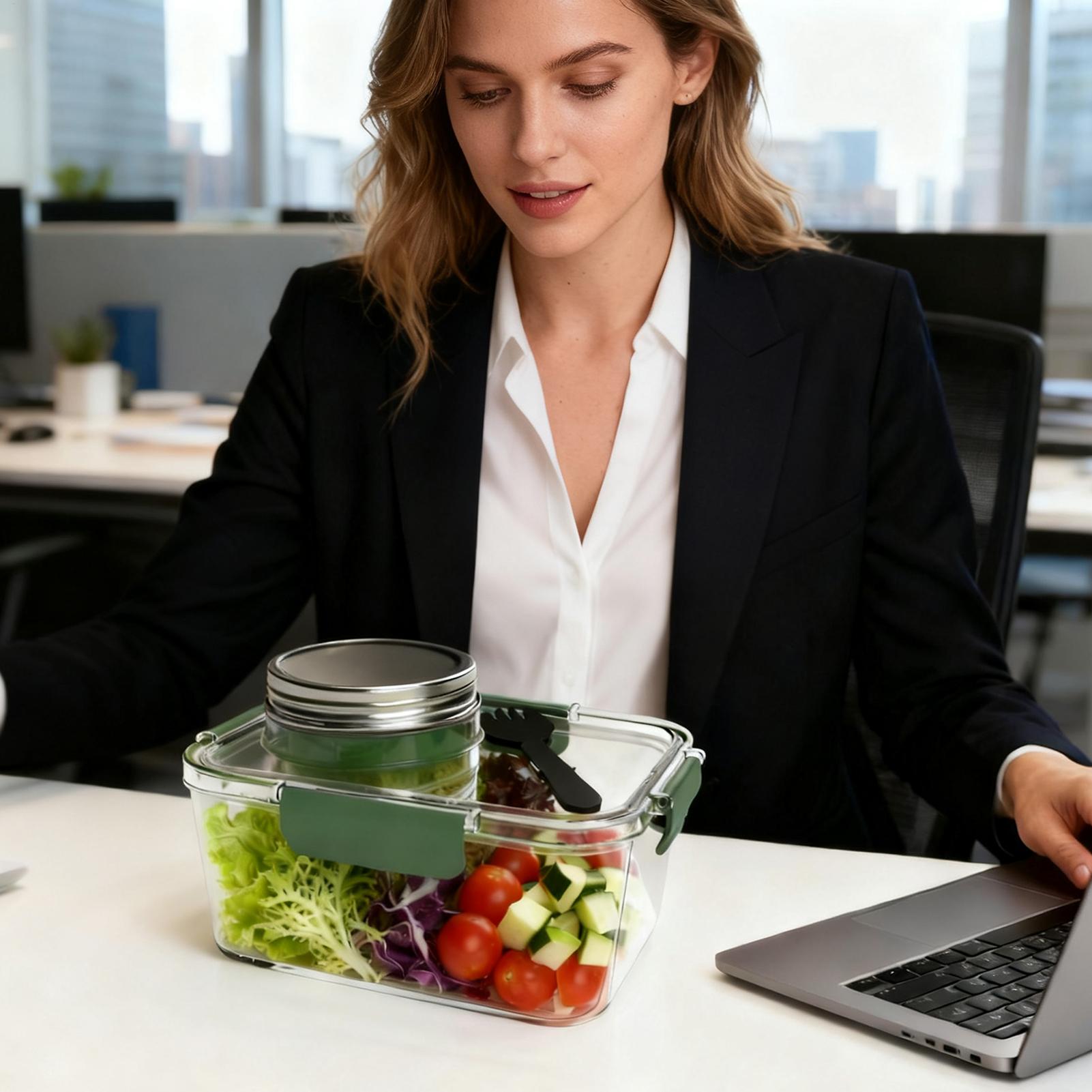 Saladecontainer 2,5 Oz Voedsel - Food Prep Snacks recensie en prijs